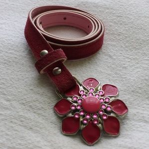 Scarlet Flower Belt